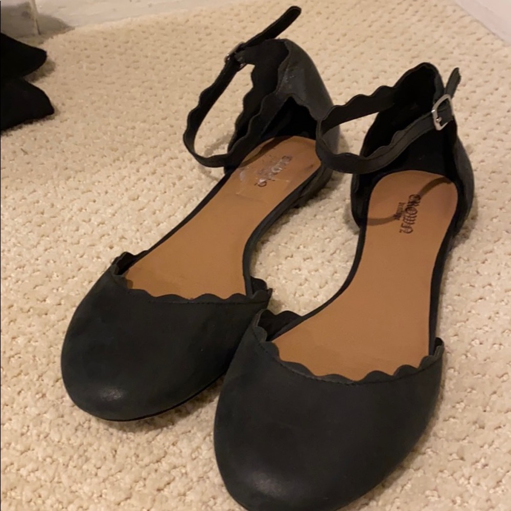 Black Chown Vintage Mary Jane Style